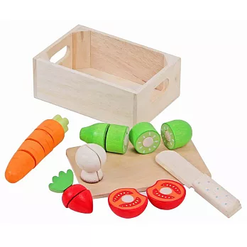 【Mentari 木製玩具】小寶貝的青菜蔬食(家家酒遊戲)