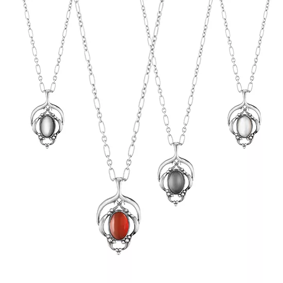 博客來 georg jensen 2016 heritage 年度紀念項鍊 紅玉髓