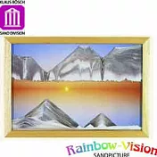 【Rainbow-Vision】水砂畫-Movie(日落)-XL