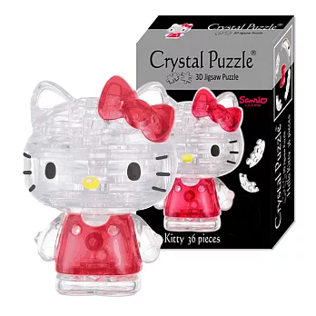 Hello Kitty凱蒂貓3D水晶拼圖-(8cm系列-36片)
