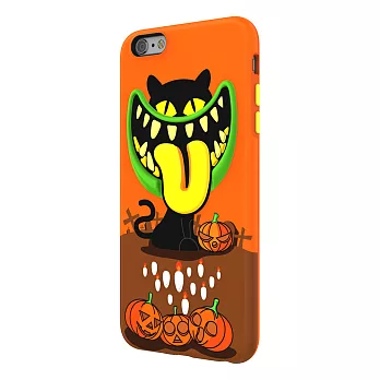 SwitchEasy MONSTERS iPhone 6/6S 笑臉怪獸保護殼-橘皮幽靈貓