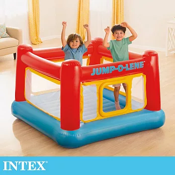 【INTEX】跳跳床-擂台 JUMP-O-LENE-寬174cm(48260)