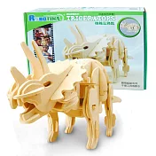 【ROBOTIME】木質立體拼圖《機械恐龍系列-機械三角龍》科技版