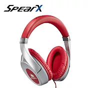 SpearX 品味經典 D系列音樂耳機D1 (品味亮紅銀)