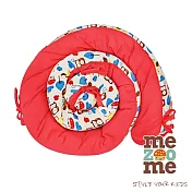 【以色列mezoome】有機棉多用途蛇圍/床圍/哺乳靠枕 (蜜桃紅)