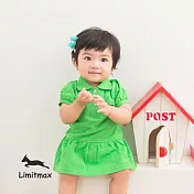 純棉網眼Polo包屁裙☆Limitmax☆青綠舒適經典款（BabyGirl）3-6M (50CM)青綠