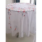 AROMA HOUSE TC05-170 圓形玻璃紗蕾絲桌巾