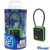Verage 維麗杰 時尚系列TSA海關鋼絲密碼鎖(綠)