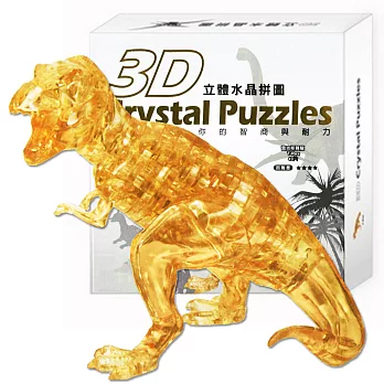 3D Crystal Puzzles 雷克斯暴龍 立體水晶拼圖(10cm系列-49片)