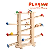 PlayMe:) 遊樂園-歡樂軌道滾球玩具