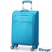 Verage ~維麗杰 20吋獨家專利可摺疊旅行箱20吋(藍)