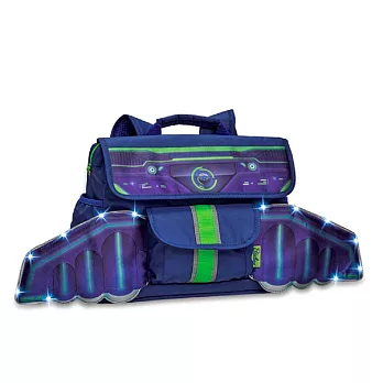 美國【Bixbee】飛飛童趣LED系列-太空競遊小童背包