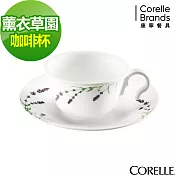 【美國康寧 CORELLE】薰衣草園咖啡杯盤組 (B02)