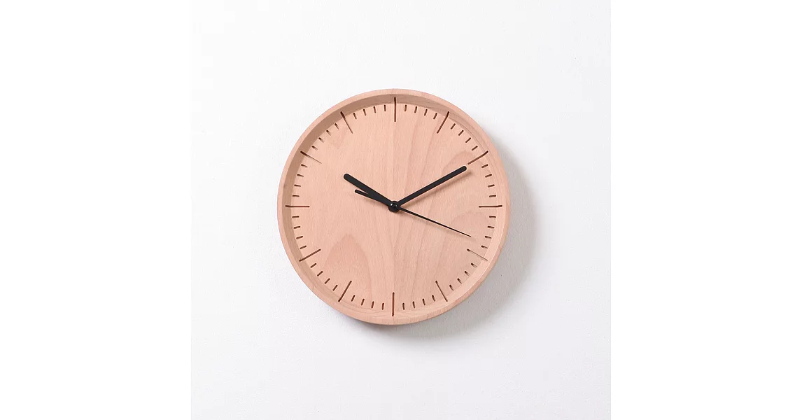 pana objects 生活時刻-掛鐘(黑針)