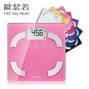 OSERIO時尚多彩中文體脂計FLG-351 (粉紅色)