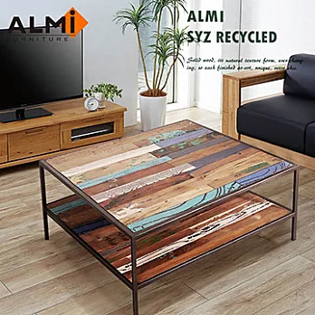 【ALMI】SYZ RECYCLED- 2 LEVELS 100X100 咖啡桌