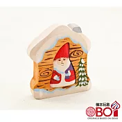 俄羅斯積木-淳木童話-立體拼圖系列- 在屋裡的聖誕老公公