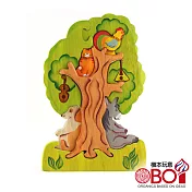 俄羅斯積木-淳木童話-立體拼圖系列- 布萊梅音樂家在樹上