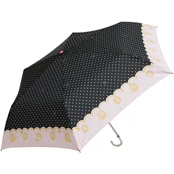 San-X 角落公仔我愛生活系列淑女系短折傘。黑粉