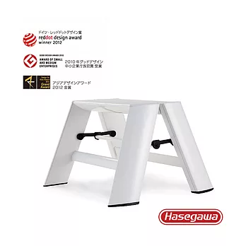 【長谷川Hasegawa設計好梯】Lucano設計傢俱梯 一階白色－1階(24cm)