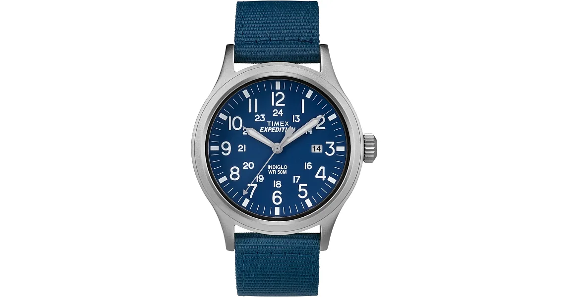 【TIMEX】天美時EXPEDITION遠征戶外系列腕錶 (藍 TXT4B07000)