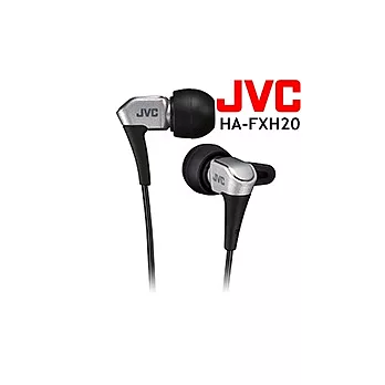 JVC HA-FXH20 最新高階 微型動圈技術 雙磁體結構鍍鈦振膜驅動單體 入耳式 耳道式耳機 炫目銀