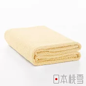 日本桃雪【居家浴巾】共7色- 奶油黃 | 鈴木太太公司貨