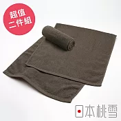 日本桃雪【運動綁頭毛巾】超值兩件組共5色- 深咖啡色 | 鈴木太太公司貨