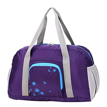CARANY卡拉羊 旅行包可折疊男女防水手提運動旅行袋 58-0032紫色