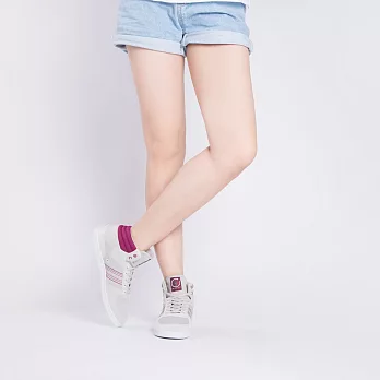 FYE法國環保鞋  中筒環保休閒鞋 女生款 台灣寶特瓶纖維(再回收概念,耐穿,不會分解) ---運動‧活力。37紫紅