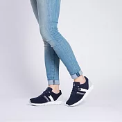 FYE法國復古慢跑鞋  日本超纖環保休閒鞋(再回收概念,耐穿,不會分解)  男女生款---舒適‧時尚。39深藍色