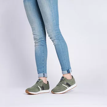 FYE法國復古慢跑鞋  日本超纖環保休閒鞋(再回收概念,耐穿,不會分解)  男女生款---舒適‧時尚。36橄欖綠