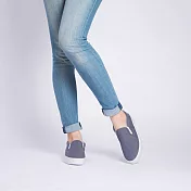 FYE法國環保鞋 新款懶人鞋  台灣寶特瓶纖維(再回收概念,耐穿,不會分解) 女生款--方便‧簡約。39牛仔藍