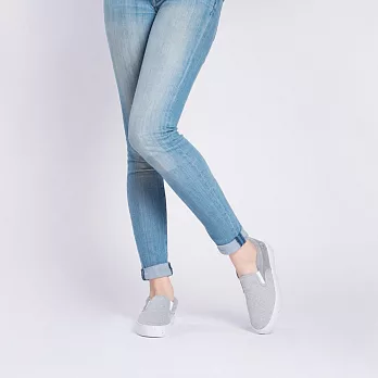 FYE法國環保鞋 新款懶人鞋 台灣寶特瓶纖維(再回收概念,耐穿,不會分解) 女生款--方便‧簡約。36麻花灰