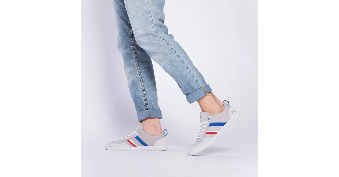 FYE法國環保鞋 法國國旗概念 台灣寶特瓶環保休閒鞋(再回收概念,耐穿,不會分解) 男女生款---青春‧活力。45法國藍