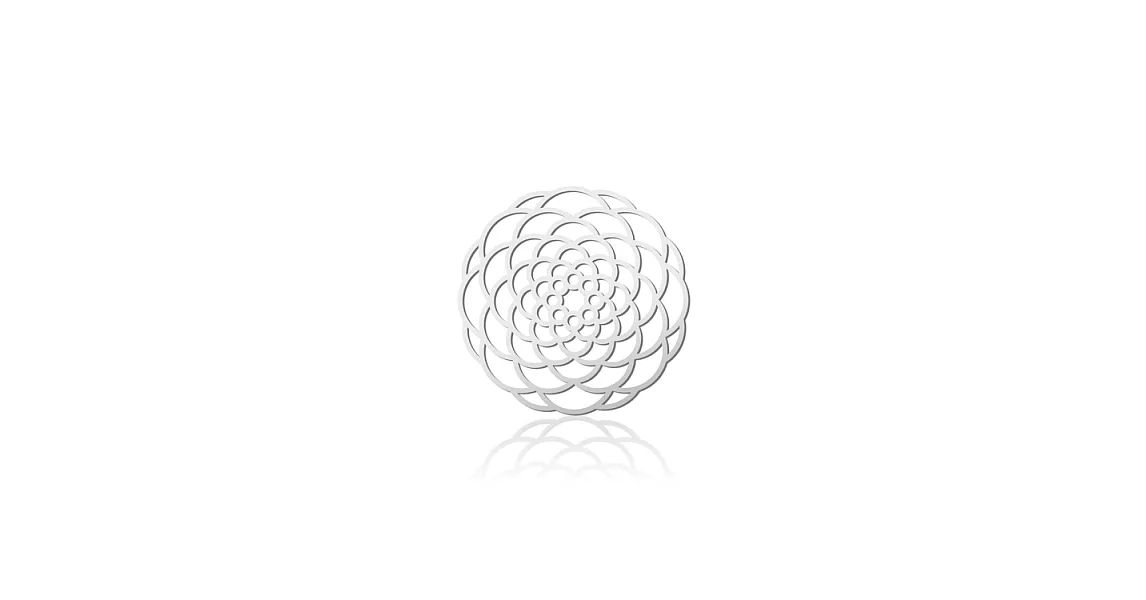 moorigin / 大理花胸針 S / 銀