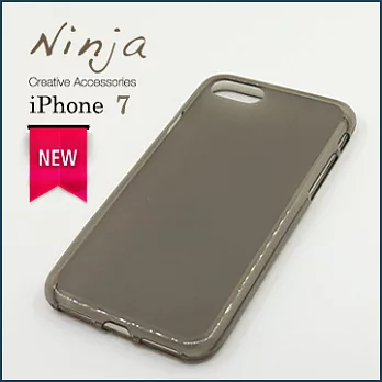 【東京御用Ninja】Apple iPhone 7（4.7吋）磨砂TPU清水保護套（透灰色）