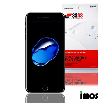 iMos-iPhone7 Plus 5.5吋 超抗潑水疏油效果保護貼