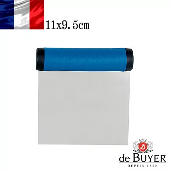 法國【de Buyer】畢耶烘焙 專業烘焙調理不鏽鋼刮板11X9.5cm