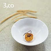 【3,co】水波系列小碗(1號) - 白