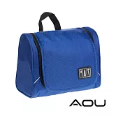 AOU 多功能可掛式盥洗包 化妝包 旅行收納包 露營收納包 多功能裝備工具袋(多色任選)66-044 深藍