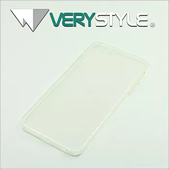 【非常時代VERY STYLE】iPhone 6s Plus (5.5吋) 經典時尚自帶防塵塞超薄TPU清水保護套（透明）