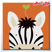 ArtLife藝術生活【22001】 動物連連看系列 <斑馬>_ DIY 數字 油畫 彩繪