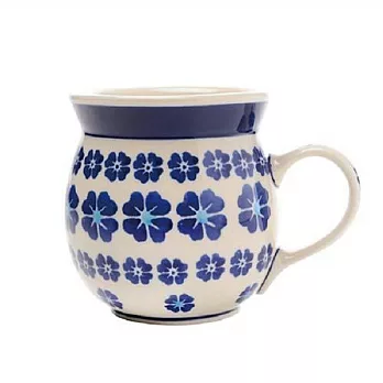 Ceramika Artystyczna 波蘭陶- 可愛咖啡杯 典雅小藍花
