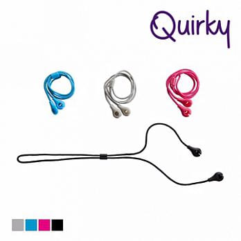 巧趣Quirky 耳機固定繩 PROPS桃紅