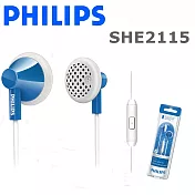 Philips SHE2115 智慧型手機專用 附耳麥 好音質 耳塞式小耳機 優於ATH-J100IS