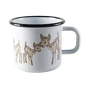 【芬蘭Muurla】小鹿琺瑯馬克杯370cc-咖啡杯/琺瑯杯
