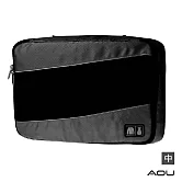 AOU 透氣輕量旅行配件 萬用包 露營收納包 多功能裝備工具袋 單層衣物收納袋 單入-中(多色任選) 66-035B 黑