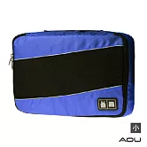 AOU 透氣輕量旅行配件 萬用包 露營收納包 多功能裝備工具袋 單層衣物收納袋 單入-小(多色任選) 66-035C 深藍