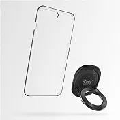 【Rolling Ave.】iCircle Uni iPhone 7 多功能支架保護殼 - 黑色黑環